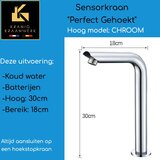 Kranig Kraanwerk catering senzorska pipa | brez dotika | popolnoma okoten | wc soba, (21731820) Cene