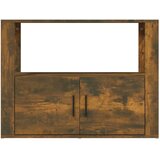  Komoda boja dimljenog hrasta 80x30x60 cm od konstruiranog drva | shoptok.hr