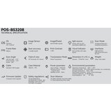  POS-BS3208 2d Hi Performance CMOS barcode scanner, wired USB | ePonuda.com