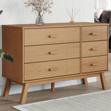 The Living Store Predalnik OLDEN rjava trdna borovina - Predalnik, (21836016) | Shoptok.si