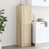vidaXL Lekarniška omara sonoma hrast 40x41x144,5 cm inženirski les | Shoptok.si