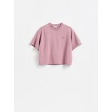 Reserved Majica kratkih rukava isprana izgleda - prljavoroza | shoptok.hr