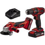 Einhell TC-TK 18 Li Kit (CD+AG), set aku bušilice i brusilice | shoptok.hr