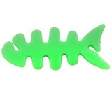 HURTEL Organizator kabla za slušalke v obliki ribe, zelen, (22006504) | Shoptok.si