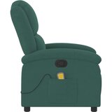  Masažni naslanjač temno zelen žamet | Shoptok.si