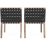 Bessagi Garden Set Vrtnih Stolov Lauria, 2 Kos, Črna | Shoptok.si