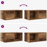 vidaXL TV ormarići 2 kom staro drvo 60x31x25,5 cm konstruirano drvo | shoptok.hr