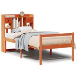  s regalom za knjige bez madraca 75 x 190 cm od borovine | shoptok.hr