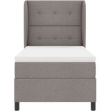 Box spring krevet Sivo-smeđa 90 x 190 cm tkanina | shoptok.hr