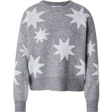 Only Pulover 'ONLROSIE' svetlo siva / pegasto siva | Shoptok.si