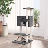  Penjalica za mačke sa stupovima za grebanje tamnosiva 108,5 cm | shoptok.hr