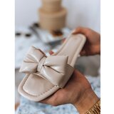 DStreet BRANDY beige Women's slippers ZY0162 Cene