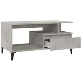  Klubska mizica betonsko siva 90x49x45 cm inženirski les, (20712223) | Shoptok.si