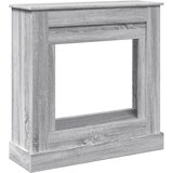  Okvir za kamin boja hrasta 90x30x90 cm od konstruiranog drva | shoptok.hr