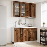  Kuhinjska jedinica LYON 4 pcs Staro drvo Konstruirano drvo | shoptok.hr