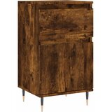  Komoda boja dimljenog hrasta 40 x 35 x 70 cm konstruirano drvo | shoptok.hr