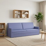 SOFA za 3 osobe Traper plava 220 x 81 x 82 cm Tkanina Slike