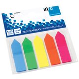  ZASTAVICA 12X44MM 5BOJAX25L STRELICE GLOBAL NOTES 2682-09 SORTIRANO BLISTER | shoptok.hr