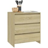 vidaXL Komoda boja hrasta sonome 70 x 41 x 75 cm od iverice | shoptok.hr