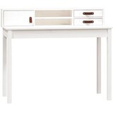  Radni stol bijeli 110 x 50 x 93 cm od masivne borovine | Eponuda.com