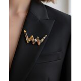 Vuch Broš RE:PIN Yellow, 8 x 4,5 cm | shoptok.hr