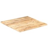 Stolna ploča od masivnog drva manga 25 - 27 mm 80 x 80 cm | shoptok.hr