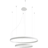 Lestenec RIO 2 55/78 bela LED 4000K, (21348265)