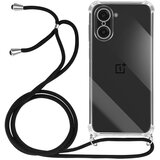 AVIZAR Ovitek z vrvico za OnePlus Nord CE5 iz silikona z ojačanimi vogali, Prozorno, (5000189352) | Shoptok.si