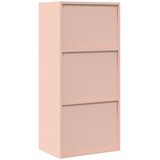Ormarić za pohranu 2 kom. Ružičasta 60 x 40 x 130 cm Čelik | shoptok.hr