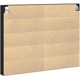  Vitrina crna 100x8,5x75 cm konstruirano drvo | shoptok.hr
