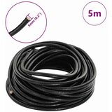  Kožni konop Crna Ø5 mm x 5 m Koža | shoptok.hr