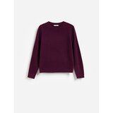 Reserved Vuneni džemper - tamnoljubičasto | shoptok.hr