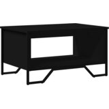  Stolić za kavu crni 75x51x40 cm od konstruiranog drva | shoptok.hr