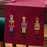 Catherine Lansfield Pamučan nadstolnjak s božićnim motivom 220x32 cm Christmas Nutcracker &amp;ndash; Slike