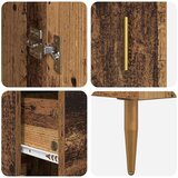  Visok predalnik Star les 69,5 x 34 x 180 cm Konstruiran les, (5000217460) | Shoptok.si