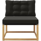  Srednja sofa za van s jastukom Bijela 79 x 83 x 73 cm čelik | shoptok.hr