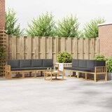  Set vanjskih sofa 9 kom. Bijela i antracit | Eponuda.com