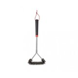 Weber 3-STRANSKA ŠČETKA ZA ČIŠČENJE ŽARA, 46 CM | Shoptok.si