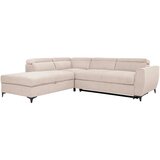 MID.YOU KOTNA SEDEŽNA GARNITURA, velur krem barve | Shoptok.si