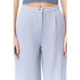 Trendyol Light Blue Wide Leg Trousers | Shoptok.si