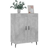  Komoda siva boja betona 69,5x34x90 cm od konstruiranog drva | shoptok.hr