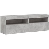  Zidni TV ormarići LED 2 kom boja betona 60x30x40 cm | Eponuda.com