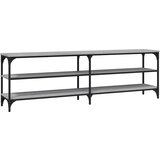 Maison Chic TV omarica - TV enota - Televizijska omarica siva sonoma 160x30x50 cm inženirski les, (21702027) | Shoptok.si