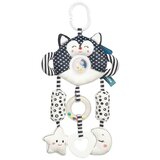 Sensillo Crno-bijela putna igračka mačić | shoptok.hr