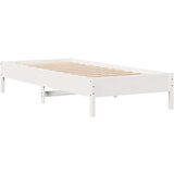 vidaXL Okvir kreveta bez madraca bijeli 100x200 cm konstruirano drvo | shoptok.hr