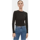 Calvin Klein Jeans Majice z dolgimi rokavi J20J222884 Črna
