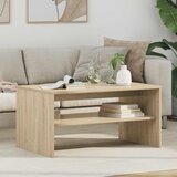  Kava Stol Sonoma hrast 80 x 50 x 40 cm Konstruirano drvo | shoptok.hr