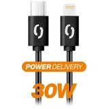 ALIGATOR DATKP60 - USB kabl USB-C/Lightning 30W Power Delivery, 2,5 m, crna | Eponuda.com