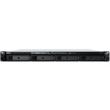 Synology RackStation RS822RP+ Rack 1U AMD Ryzen V1500B 2 GB DDR4 ECC SODIMM 4 x HDD bays 4 x RJ-45 1GbE LAN Port redundant power supply | ePonuda.com