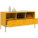 TV ormarić boja senfa 100,5 x 39 x 50,5 cm čelični | shoptok.hr